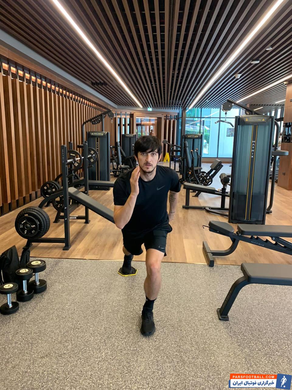 تمرینات اختصاصی سردار آزمون برای جام جهانی