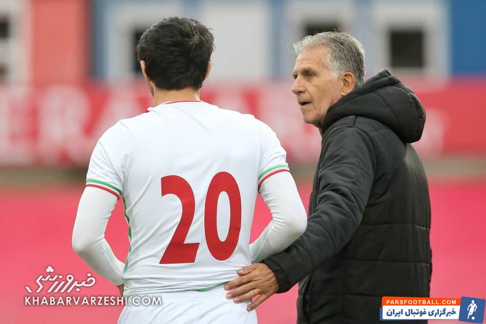 سردار آزمون در تیم ملی