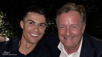 کریستیانو رونالدو و پیرز مورگان