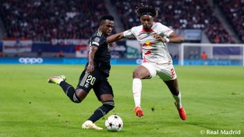 پیروزی ارزشمند لایپزیش در خانه برابر رئال مادرید در دیداری پرگل