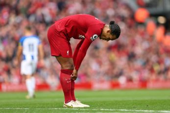 شکست ویرژیل فن دایک با لیورپول در ورزشگاه آنفیلد پس از 70 بازی