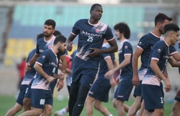 شیخ دیاباته به تمرینات گروهی پرسپولیس برگشت