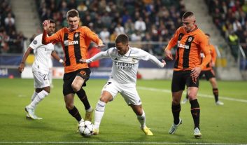 تساوی رئال مادرید و شاختار در ورشو