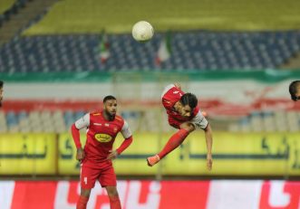 مهار بی نقص یورگن لوکادیا توسط محمد دانشگر در دیدار سپاهان و پرسپولیس