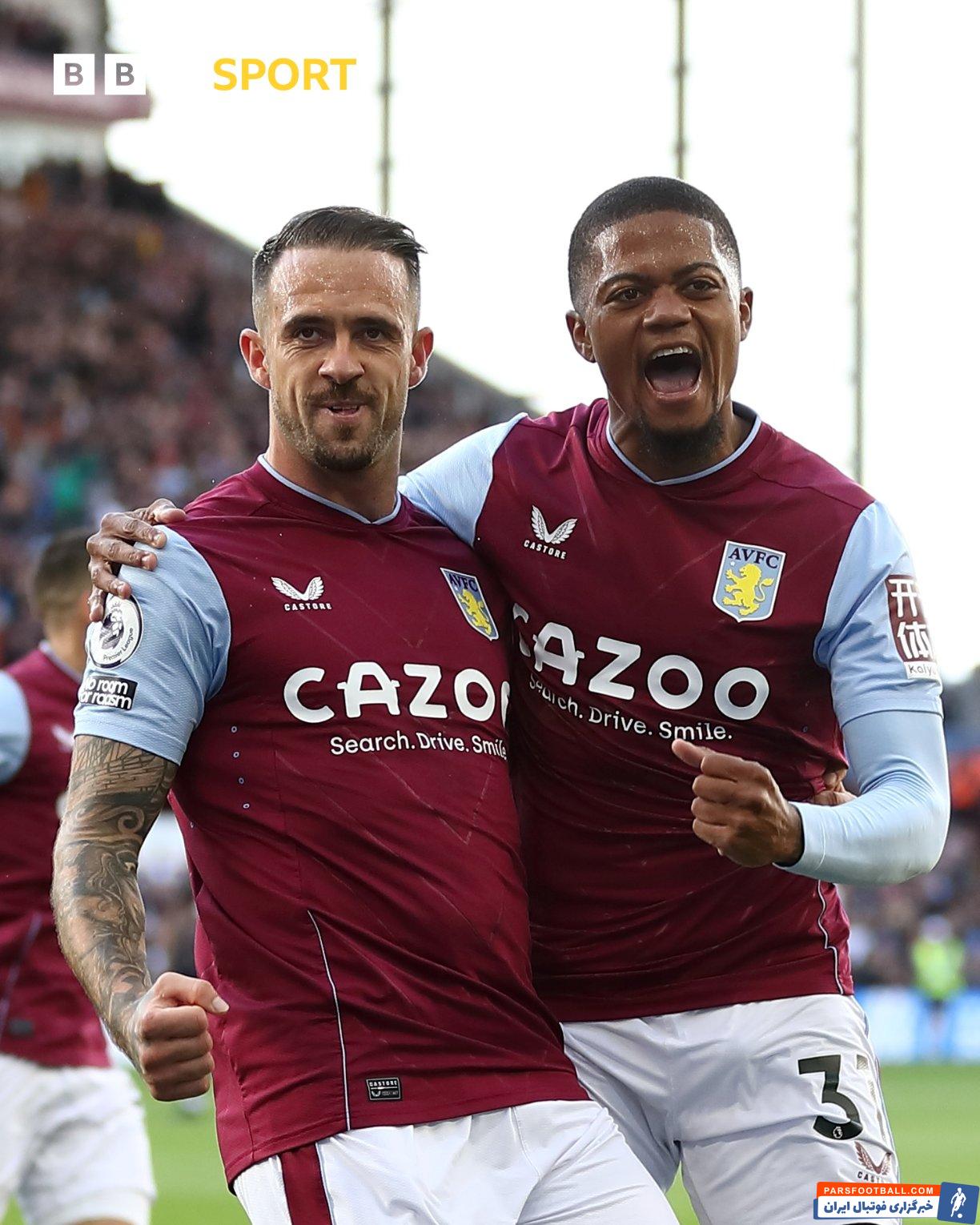 پیروزی سه گله استون ویلا برابر برنتفورد در نیمه نخست