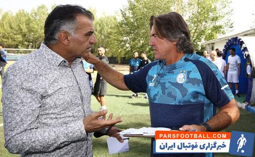 حمله طاهری سرپرست استقلال به مربیان گل گهر : به داور دروغ گفتید