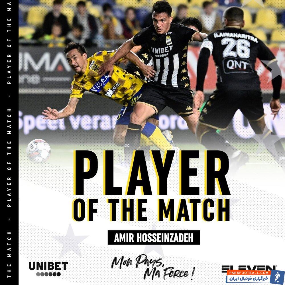 شارلروا با وجود گلزنی ستاره ایرانی شکست خورد