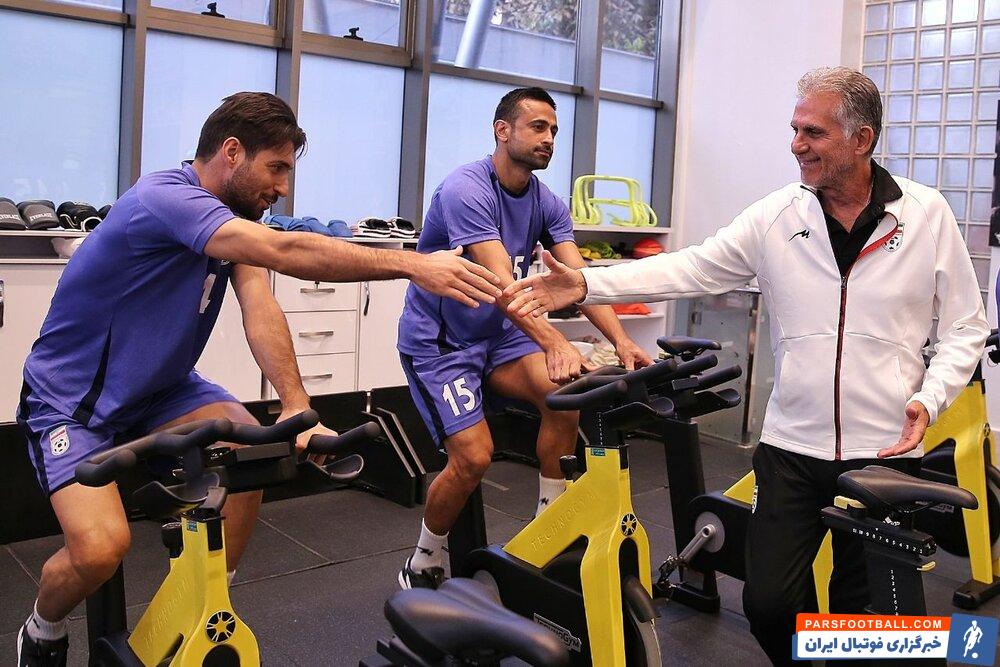 کارلوس کی‌ روش اختلافات قدیمی خود با شجاع خلیل زاده را کنار گذاشته است.