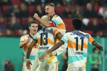 جشنواره گل بایرن مونیخ در جام حذفی آلمان برابر آگزبورگ با 5 گل