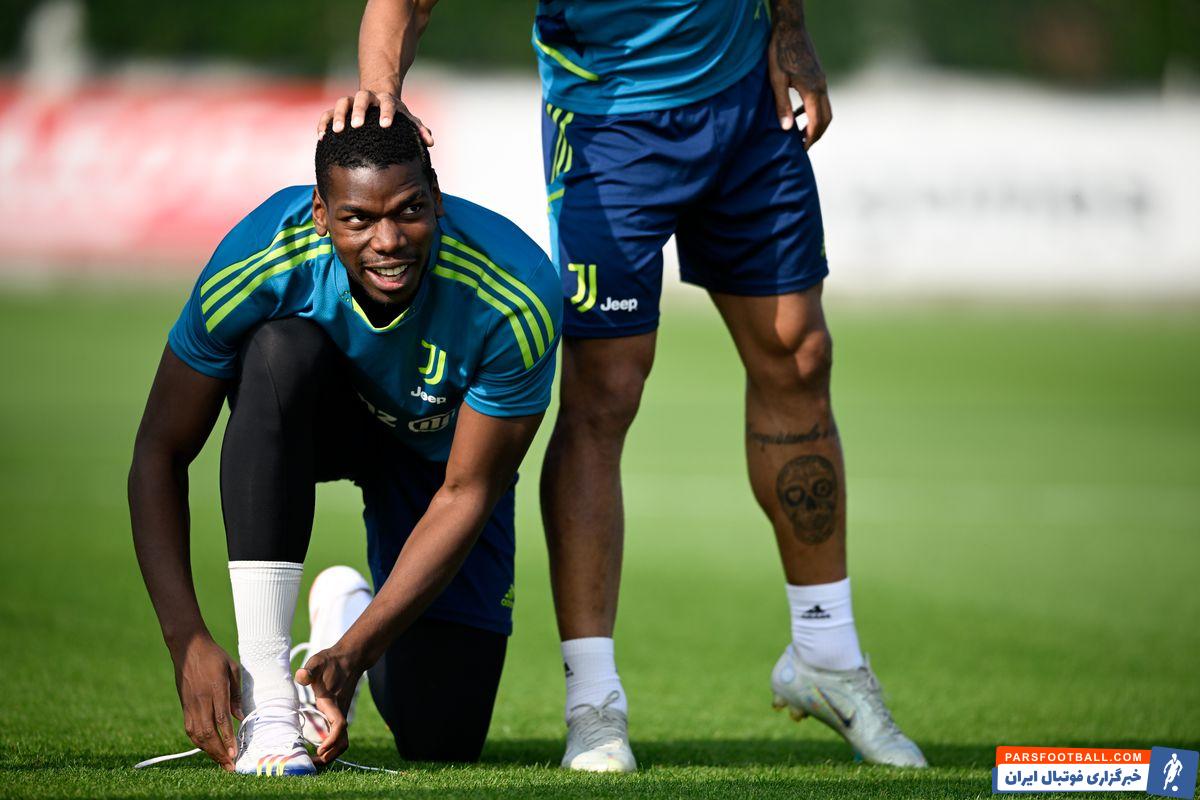 بازگشت پل پوگبا به تمرینات یوونتوس در فاصله یک ماه تا آغاز جام جهانی
