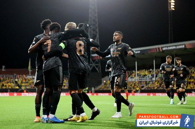 پیروزی آرسنال برابر نماینده نروژ در هفته چهارم لیگ اروپا