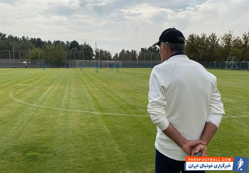 تمرینات اختصاصی ابراهیمی، کنعانی زادگان و خلیل زاده زیر نظر کارلوس کی روش