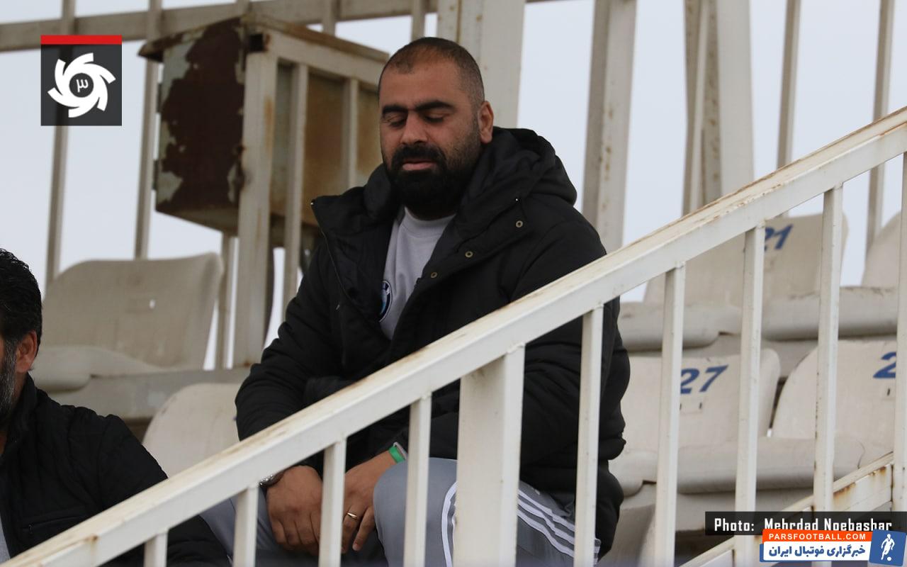 پوشش جالب مازیار زارع در دیدار تراکتور و ملوان