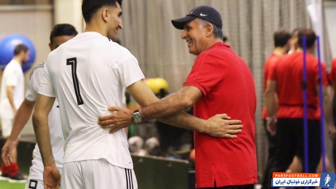 کارلوس کی روش و علیرضا بیرانوند