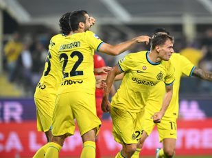 پیروزی دشوار اینتر در فلورانس برابر فیورنتینا در دیداری پرگل