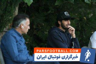 حضور سیاوش یزدانی در کمیته انضباطی استقلال برای ادای توضیحات