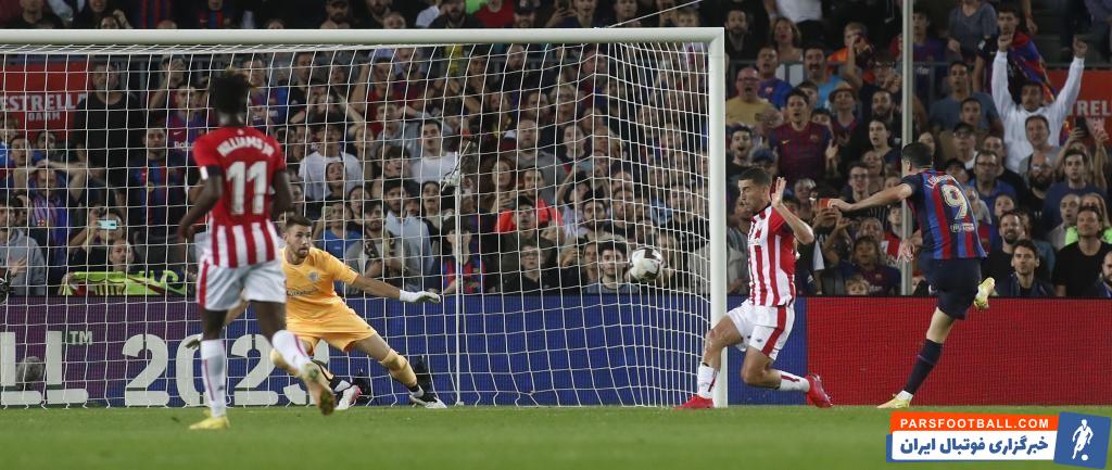 درخشش مجدد روبرت لواندوفسکی برای بارسلونا در دیدار با بیلبائو