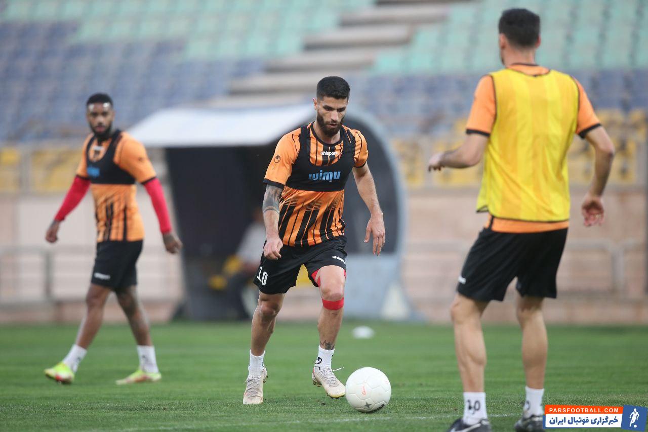بازگشت میلاد سرلک به تمرینات گروهی پرسپولیس