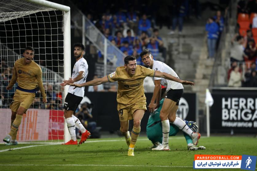 آمار خیره کننده و تاثیرگذار روبرت لواندوفسکی در بارسلونا