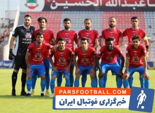 خوشحالی نکردن ایوب کلانتری پس از گلزنی در دیدار نساجی و نفت مسجدسلیمان