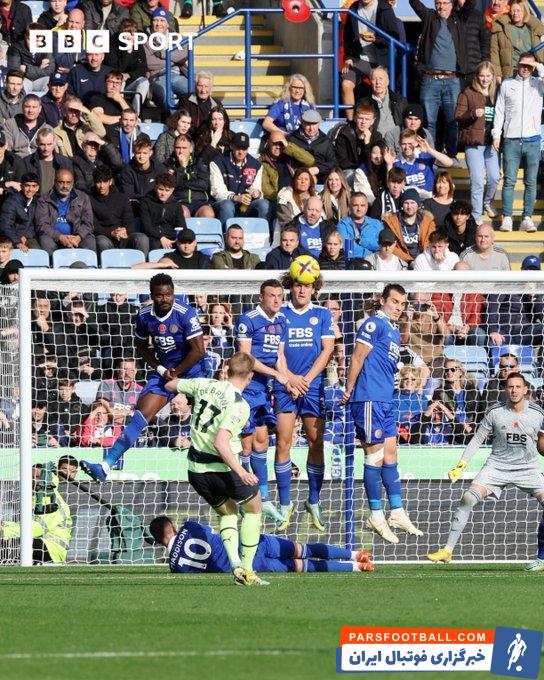 برتری دشوار منچسترسیتی برابر لسترسیتی با تک گل دی بروینه