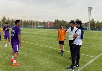 تمرینات اختصاصی ابراهیمی، کنعانی زادگان و خلیل زاده زیر نظر کارلوس کی روش