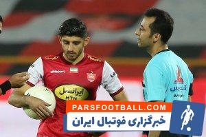 خراب کردن مجدد پنالتی پرسپولیس مقابل تراکتور توسط مهدی ترابی