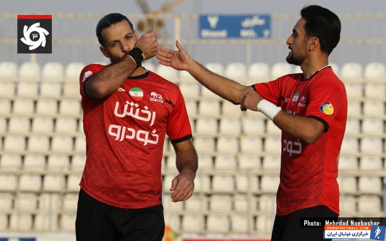 رویارویی زوج عباس زاده - آلوز در تراکتور با سپاهان