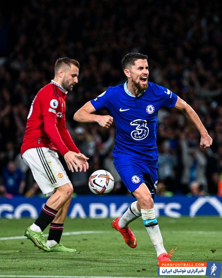 تساوی دراماتیک چلسی و منچستریونایتد در استمفوردبریج با دو گل دیرهنگام