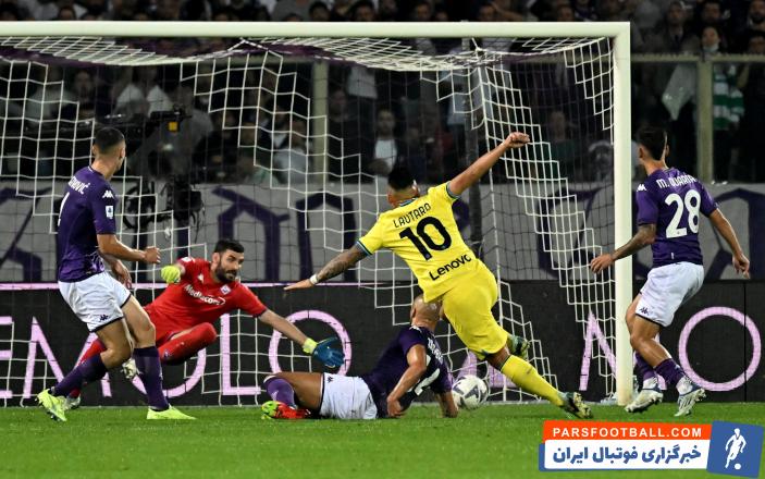 پیروزی دشوار اینتر در فلورانس برابر فیورنتینا در دیداری پرگل