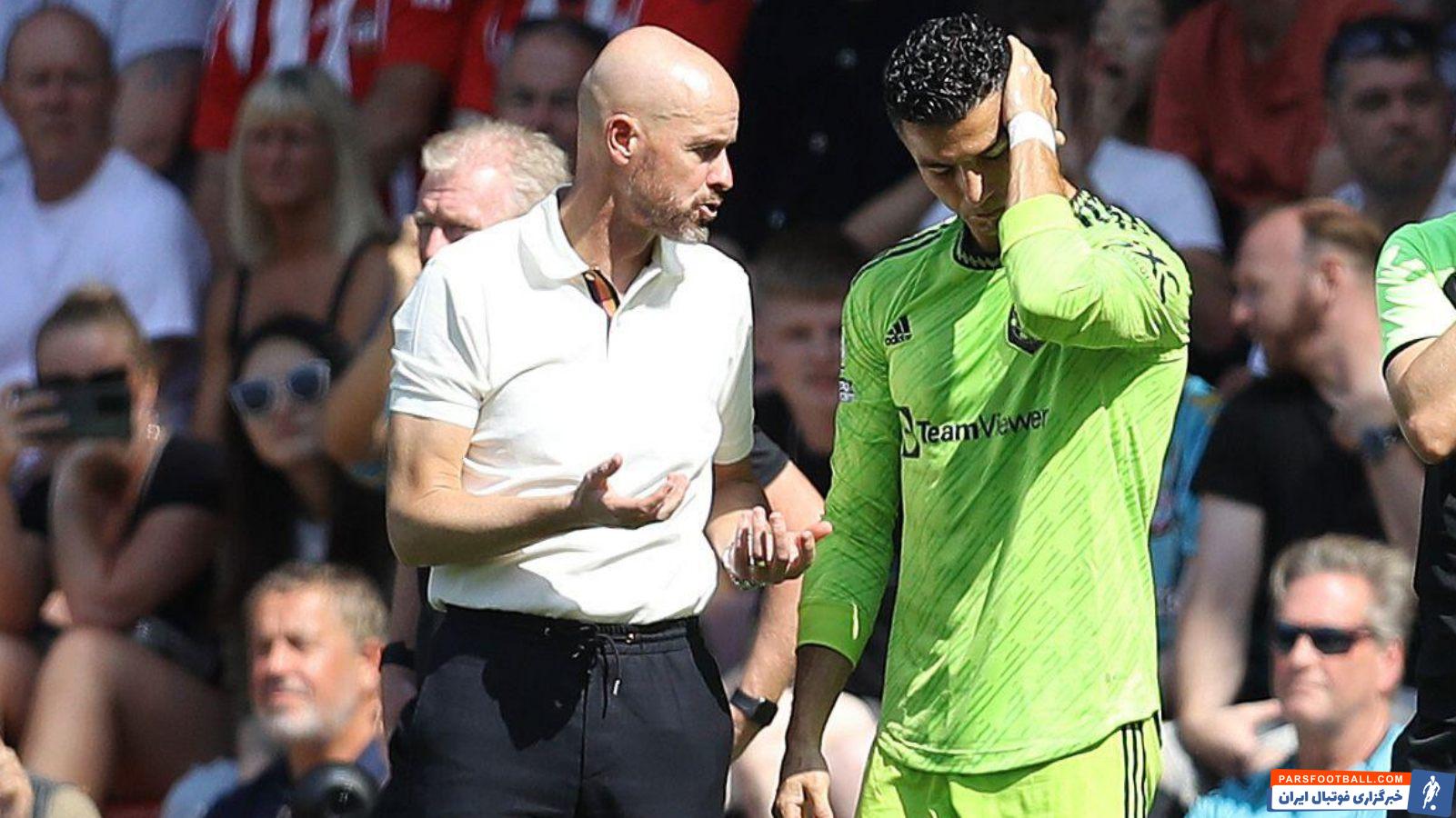 اریک تن هاخ و رونالدو