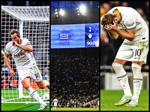 اشتباه بحث برانگیز داور در مردود کردن گل تاتنهام برابر اسپورتینگ لیسبون