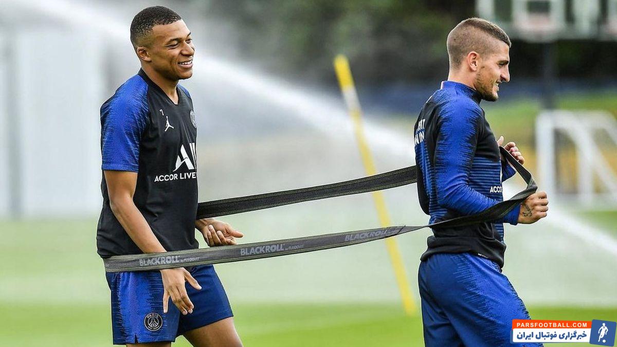 مارکو وراتی و کیلیان امباپه