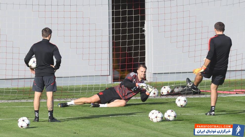 از سرگیری تمرینات مانوئل نویر برای رسیدن به جام جهانی