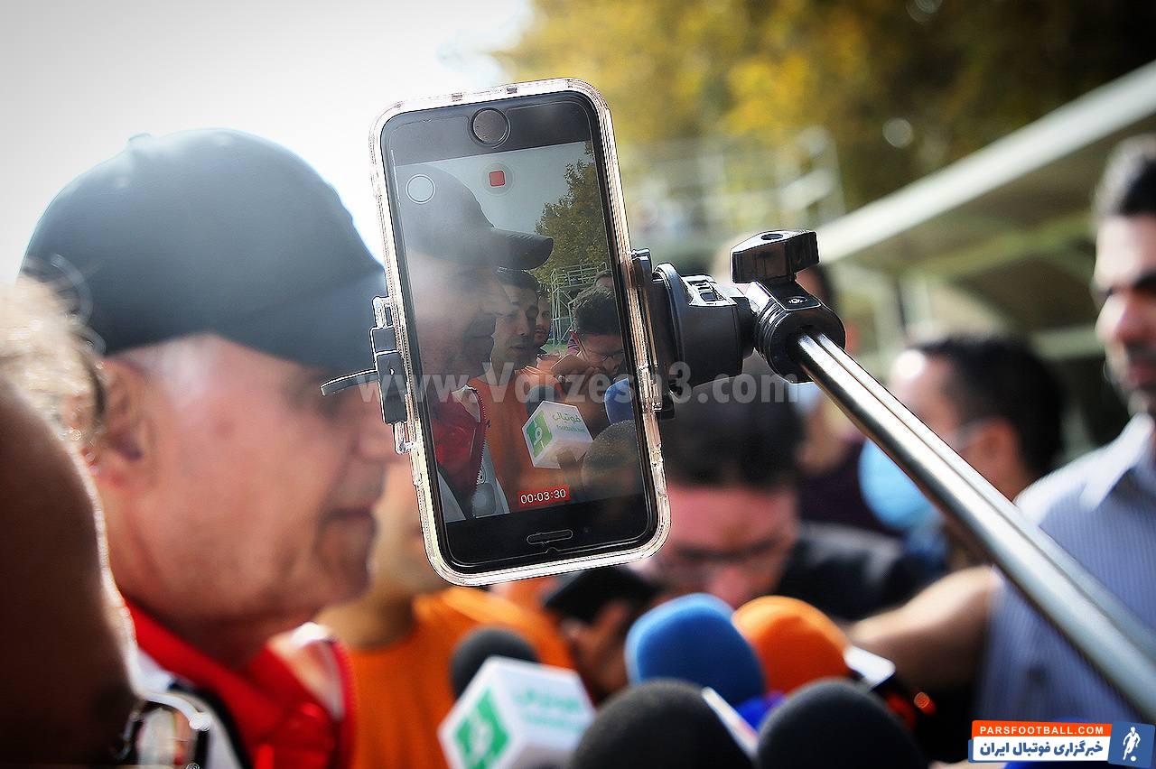 تمرین پر ماجرای تیم ملی در نوبت صبح امروز با حواشی فراوان