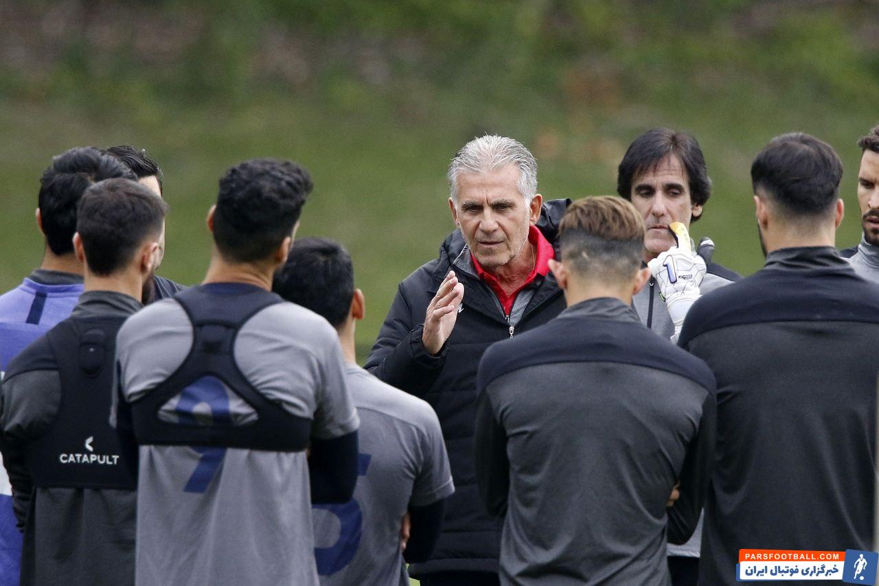 لیست تیم ملی ایران