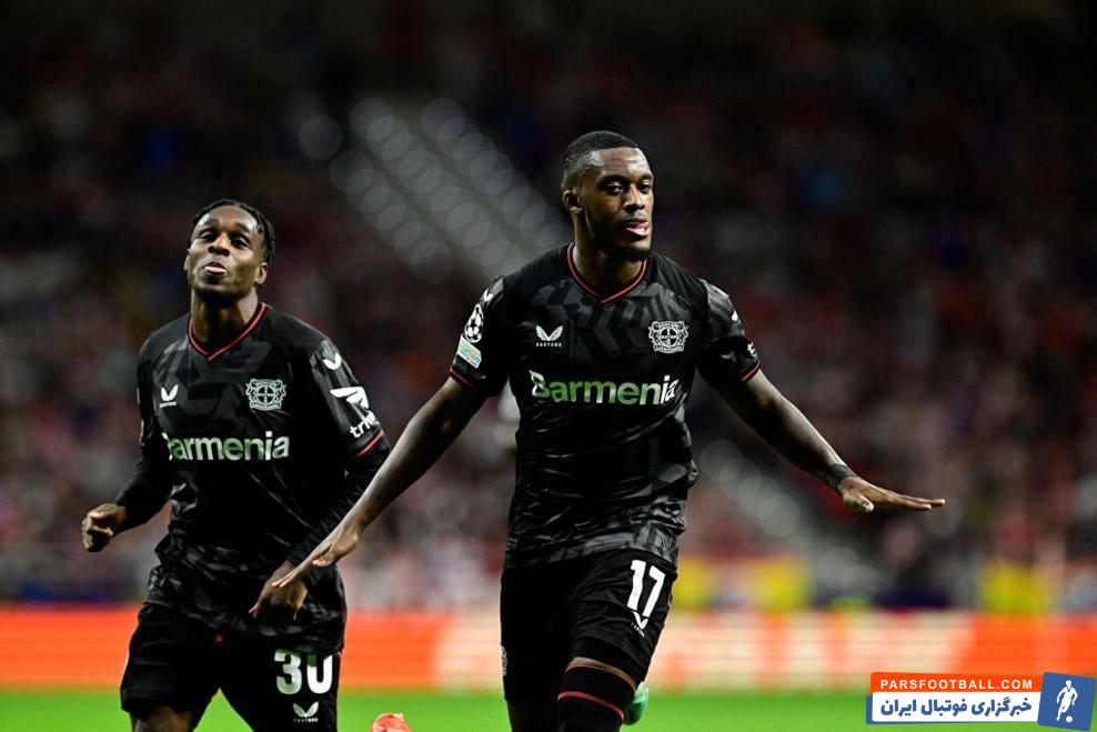 حذف ناباورانه اتلتیکو مادرید از لیگ قهرمانان با توقف برابر بایرلورکوزن