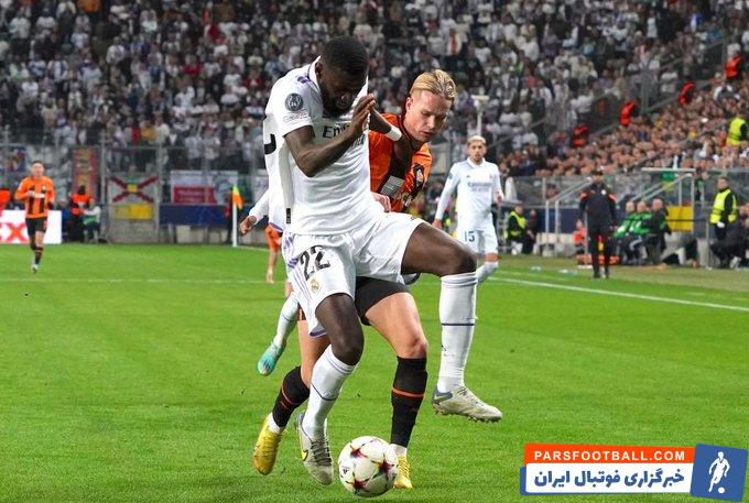 مصدومیت شدید آنتونیو رودیگر پس از گلزنی برابر شاختار در لحظات پایانی