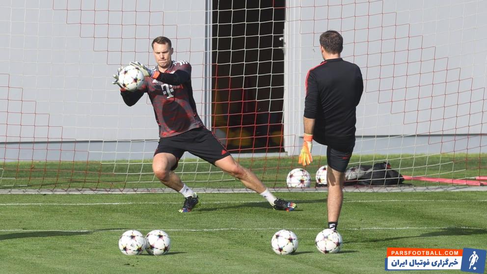 از سرگیری تمرینات مانوئل نویر برای رسیدن به جام جهانی