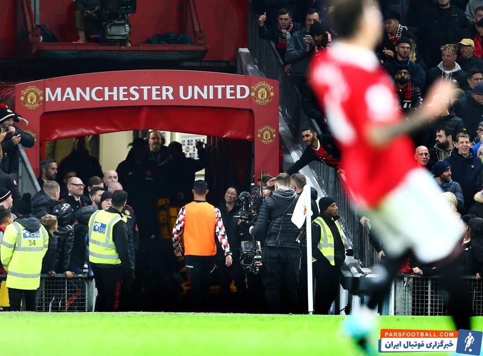 ورود کریستیانو رونالدو به مجموعه تمرینی منچستریونایتد