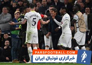 اخراج آنتونیو کونته پس از عصبانی شدن از مردود شدن گل تاتنهام