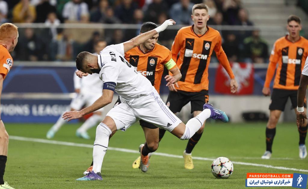 تساوی رئال مادرید و شاختار در ورشو