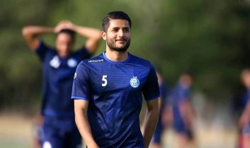 حضور دوباره عارف غلامی در تمرینات استقلال پس از جلسه انضباطی
