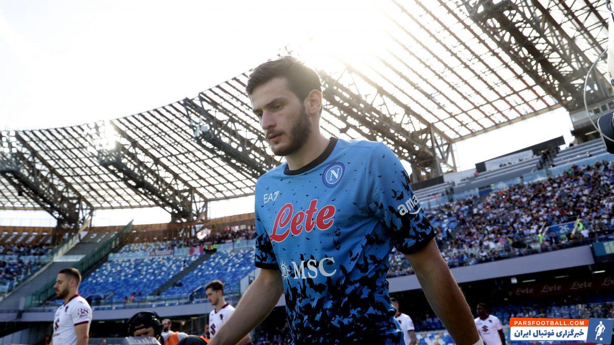 غیبت کواراتسخلیا در بازی ناپولی مقابل آتالانتا به دلیل مصدومیت