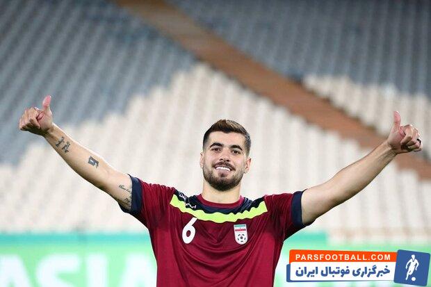 نمایش درخشان سعید عزت اللهی در دیدار ایران و ولز