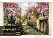 1 تابلو فرش ابریشم