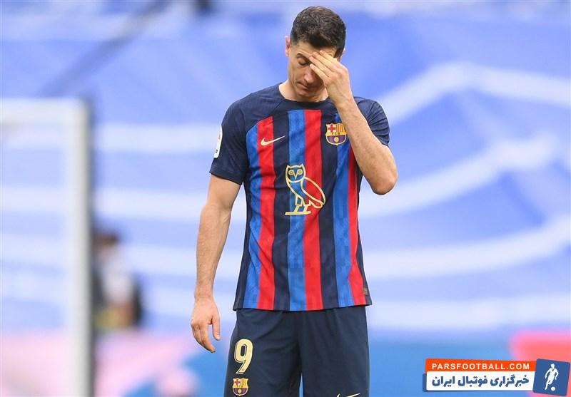 لواندوفسکی ؛ محرومیت سه جلسه ای لواندوفسکی