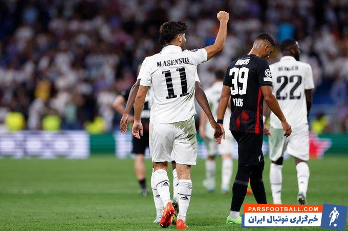 آسنسیو می خواهد در رئال مادرید بماند