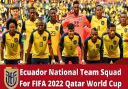اعلام لیست نهایی تیم ملی اکوادور برای جام جهانی 2022