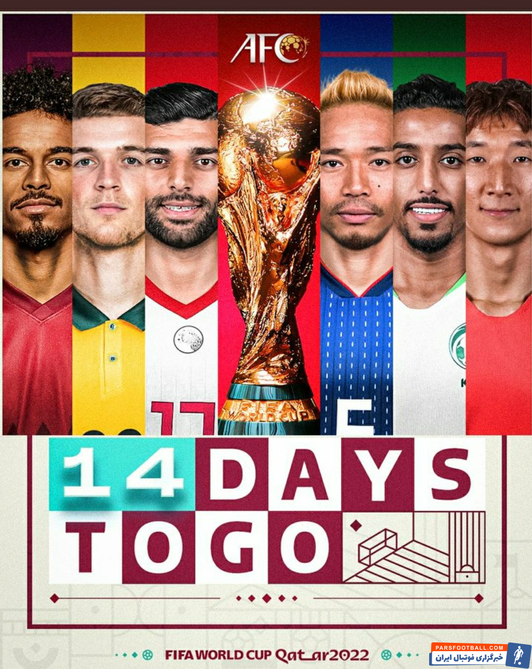 تیم ملی ؛ مهدی طارمی ستاره ایران در جام جهانی از نگاه AFC شد